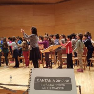 Tercera sesión de formación CANTANIA 2018